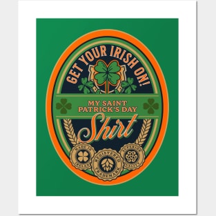 my St. Patricks Day Shirt Posters and Art